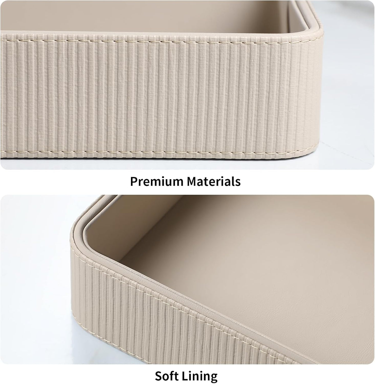 Valet Tray Organizer Bedside Nightstand Organizer Desk CatchallTray