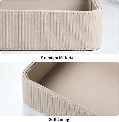 Valet Tray Organizer Bedside Nightstand Organizer Desk CatchallTray