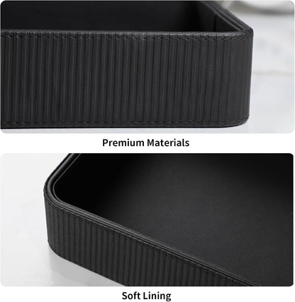 Valet Tray Organizer Bedside Nightstand Organizer Desk CatchallTray