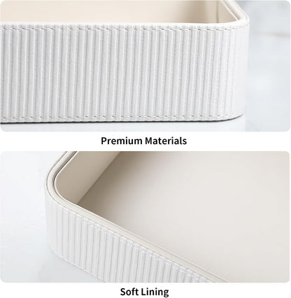 Valet Tray Organizer Bedside Nightstand Organizer Desk CatchallTray