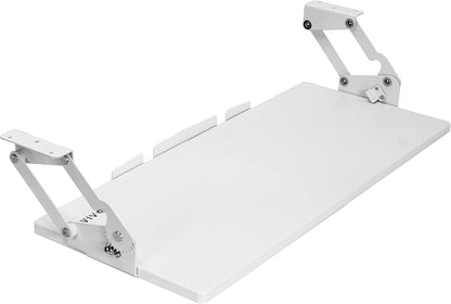 Black Under Desk 34 x 11 in Adjustable Keyboard Tray, MOUNT-KB34S