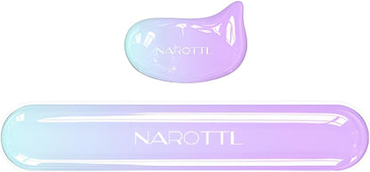 Gel Wrist Rest Set for Computer Keyboard and Mouse, 2-Pack (Purple)