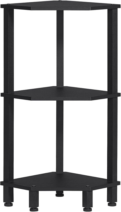 3-Tier Corner Shelf, Brown