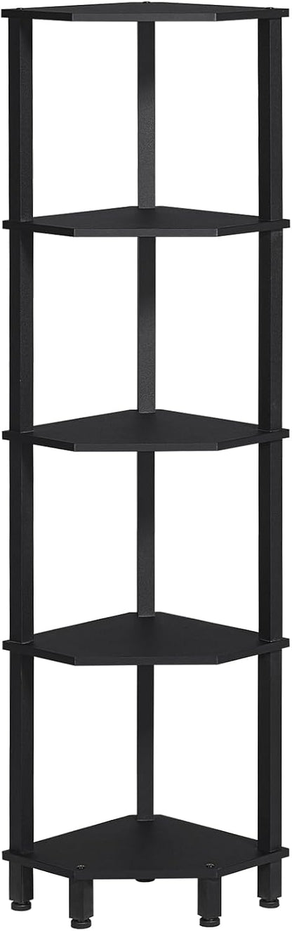 3-Tier Corner Shelf, Brown