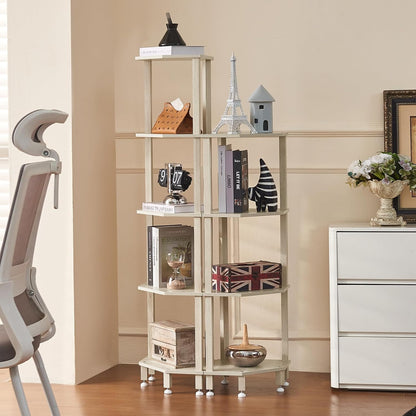 3-Tier Corner Shelf, Brown