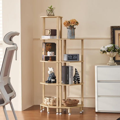 3-Tier Corner Shelf, Brown