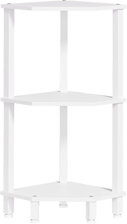 3-Tier Corner Shelf, Brown