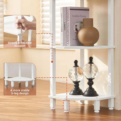 3-Tier Corner Shelf, Brown