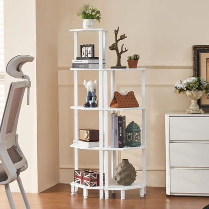 3-Tier Corner Shelf, Brown