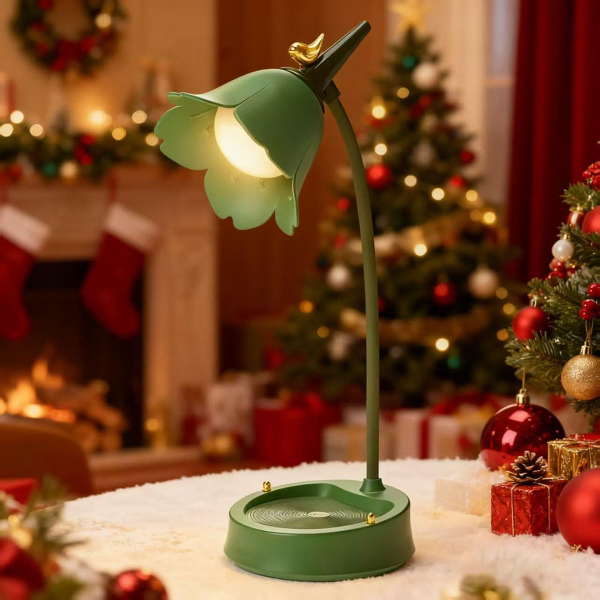 LED Desk Lamp Cordless Table Light Adjustable Gooseneck Dimmable Touch Rechargeable Battery Eye-Caring Night Light for Kids,Mini Cute Lamp for College Dorm Bedroom Reading