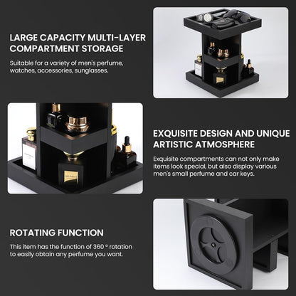 Cologne Organizer for Men,Cologne Stand,Birthday Gifts for Men