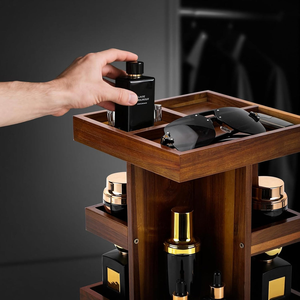 Cologne Organizer for Men,Cologne Stand,Birthday Gifts for Men