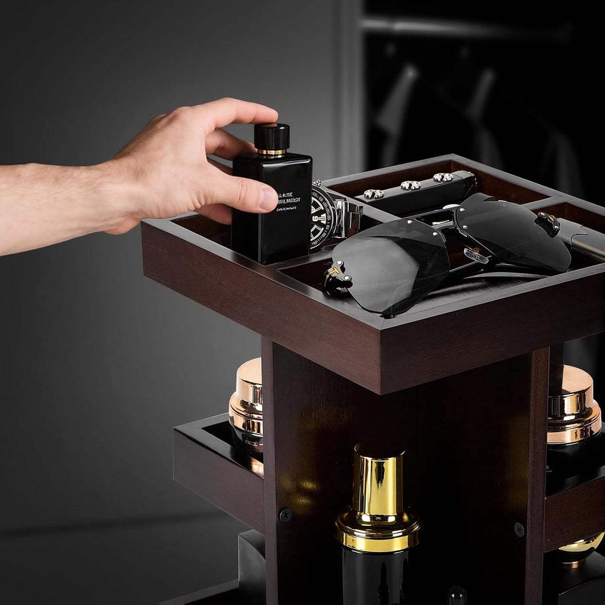 Cologne Organizer for Men,Cologne Stand,Birthday Gifts for Men