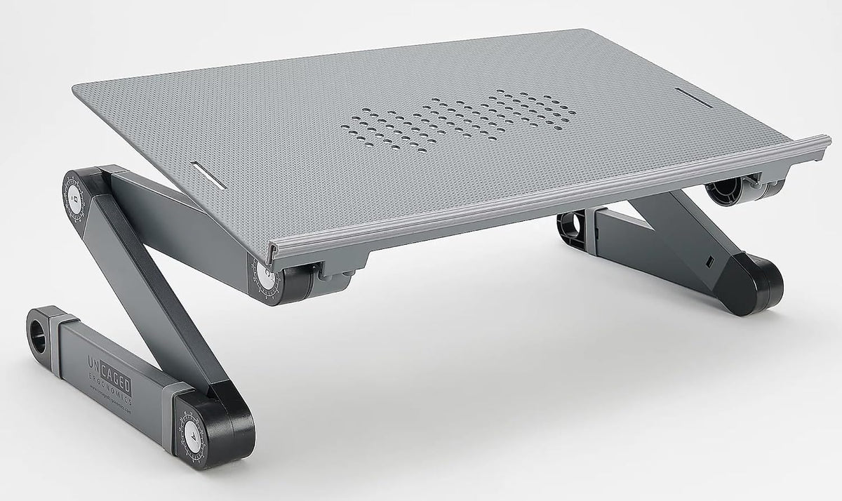 XL Adjustable Laptop Stand, Cooling Riser (Black)