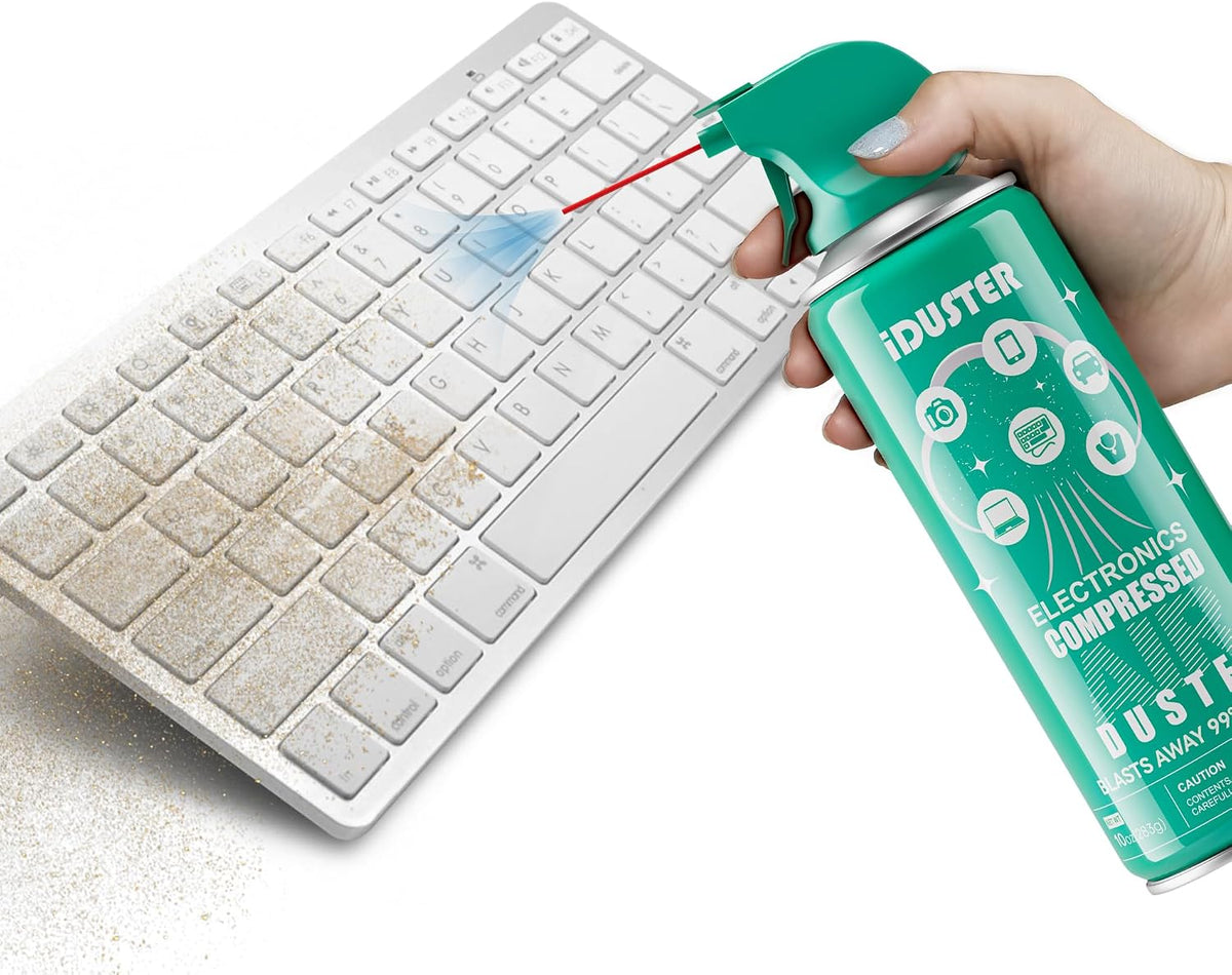 Compressed Canned Air Duster for Computer - Disposable Electronic Keyboard Cleaner for Cleaning Duster, 3PCS(3.5oz)