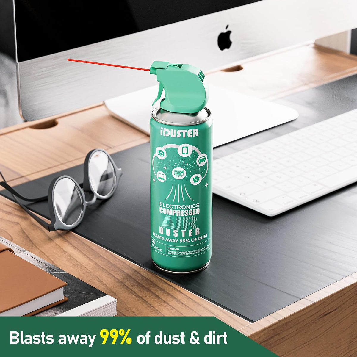 Compressed Canned Air Duster for Computer - Disposable Electronic Keyboard Cleaner for Cleaning Duster, 3PCS(3.5oz)