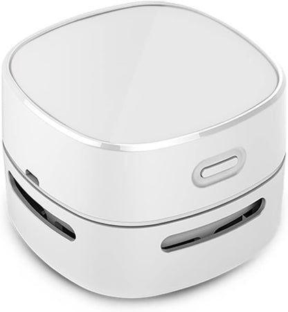 Mini Desktop Vacuum Cleaner for Table Dust (Black AA Battery)