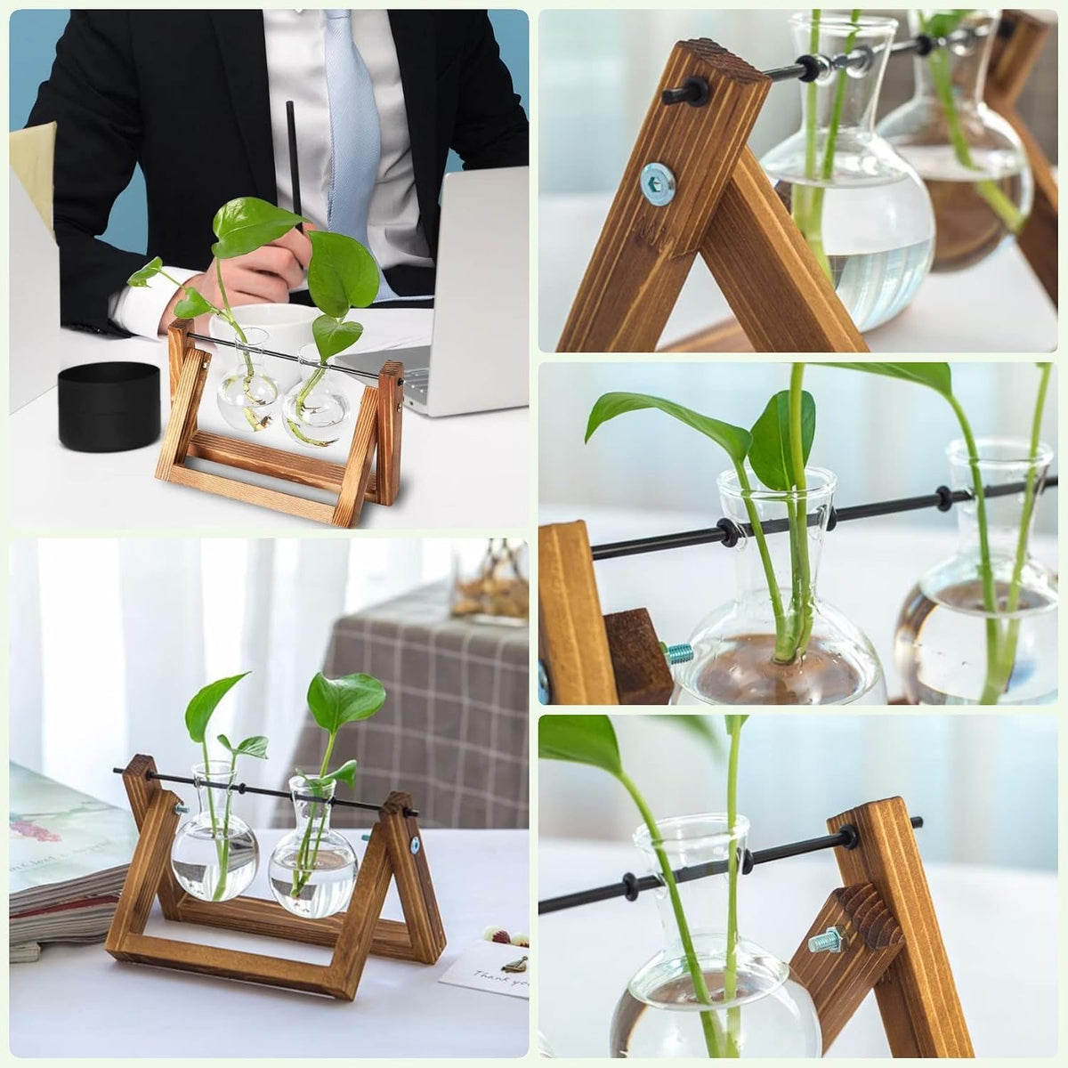 Plant Propagation Station Bulb Vase, 1 Bulb Vase