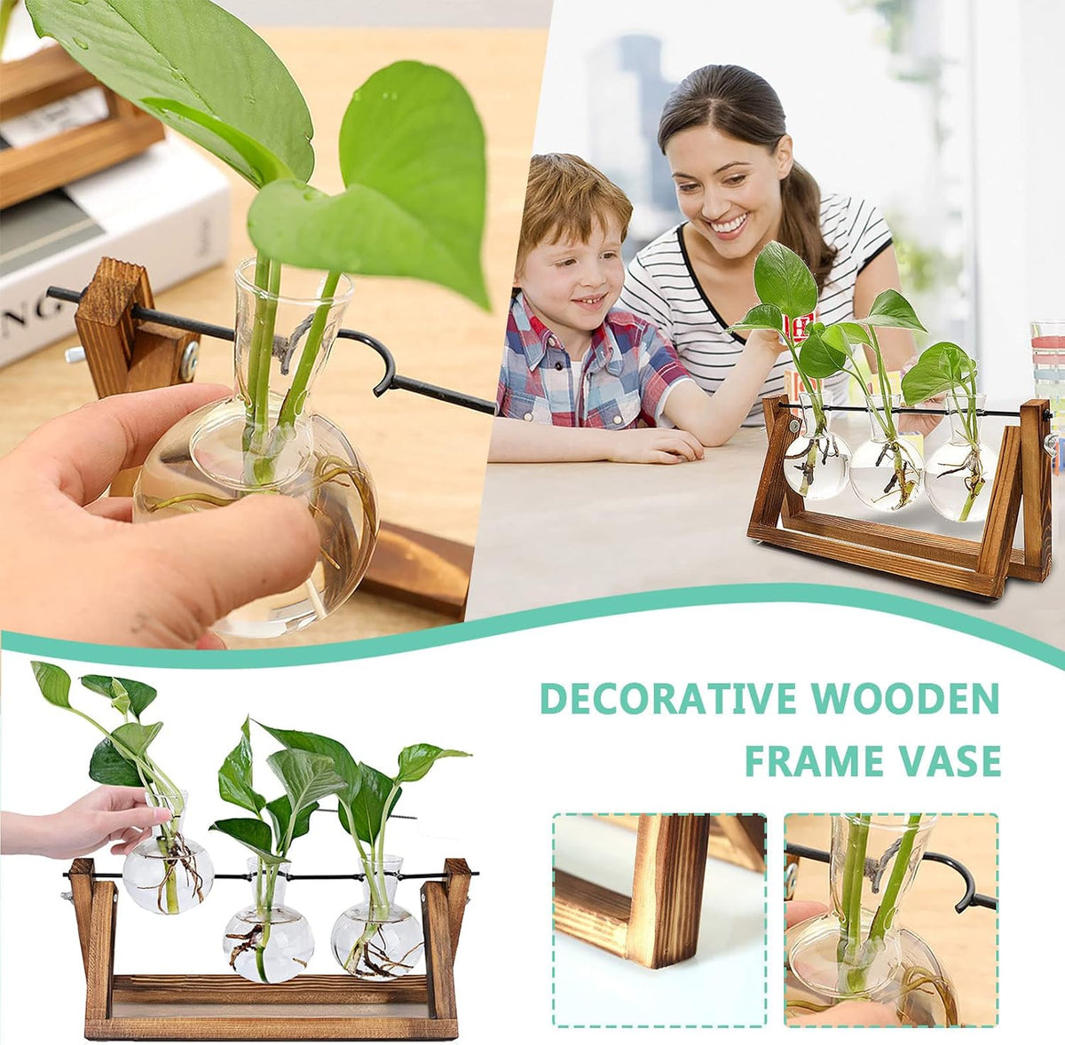Plant Propagation Station Bulb Vase, 1 Bulb Vase