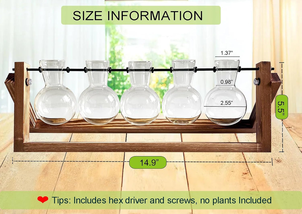 Plant Propagation Station Bulb Vase, 1 Bulb Vase