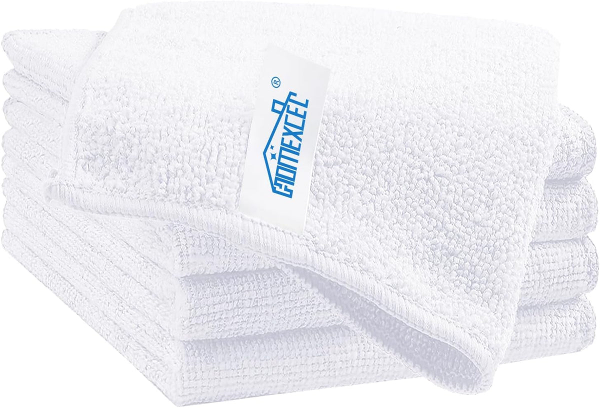 12PK Microfiber Cleaning Cloth, Cleaning Rag for Home, 11.5x11.5in