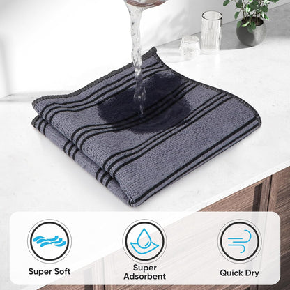 12PK Microfiber Cleaning Cloth, Cleaning Rag for Home, 11.5x11.5in