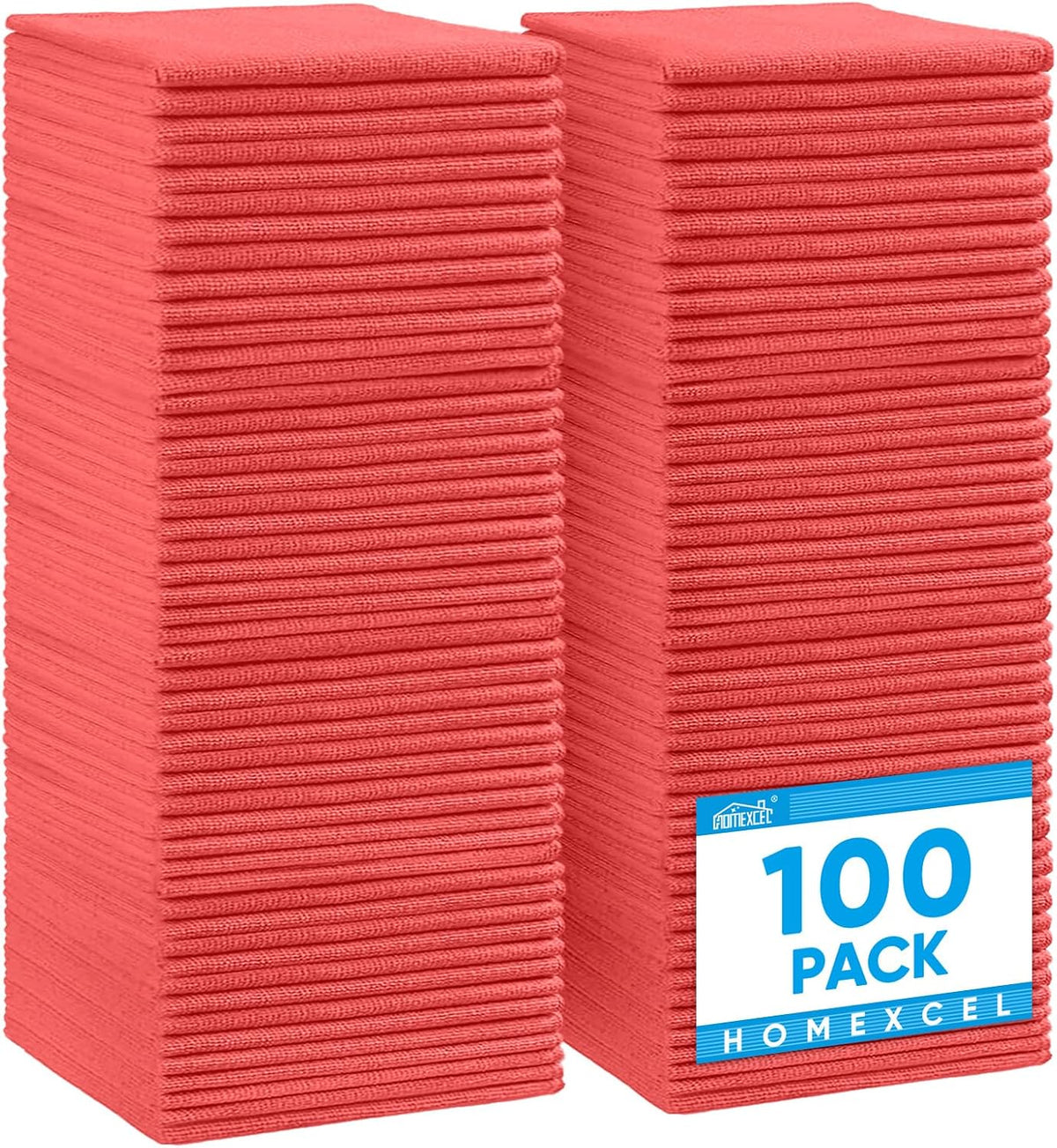 12PK Microfiber Cleaning Cloth, Cleaning Rag for Home, 11.5x11.5in