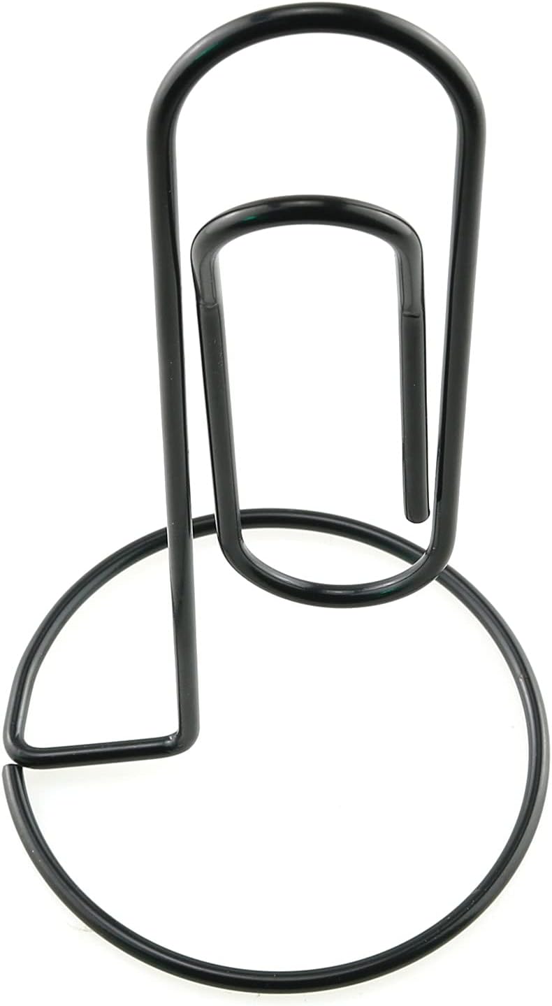 1PC Black Study Note Holder Office Desk Paper Clip Memo Holder & Organizer, Perfect Office Accessory, Organize and Access Bills