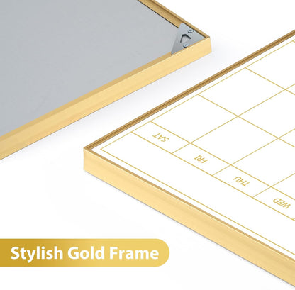 Dry Erase Calendar with Cork Board for Wall