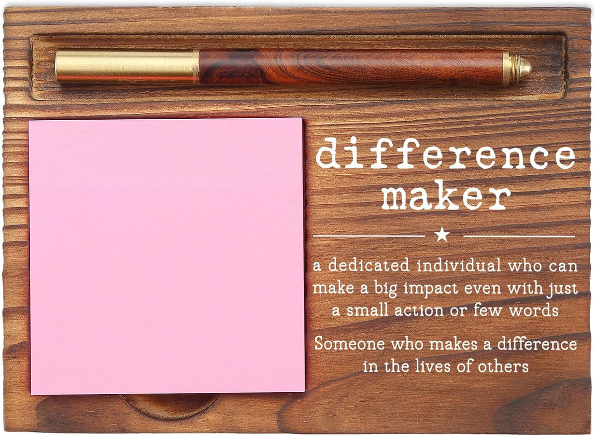 You Got This Sticky Note Holder, Inspirational Desk Organizer, Motivational Gift for Friends, Coworkers, Teachers, Self-Stick Note Pad Holders EDP126