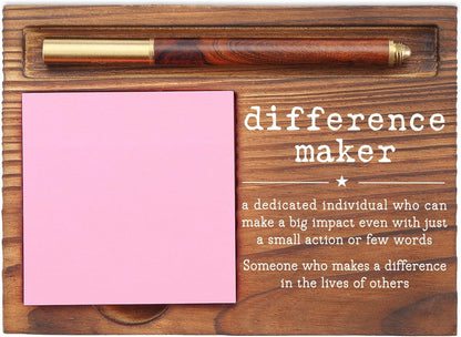 You Got This Sticky Note Holder, Inspirational Desk Organizer, Motivational Gift for Friends, Coworkers, Teachers, Self-Stick Note Pad Holders EDP126