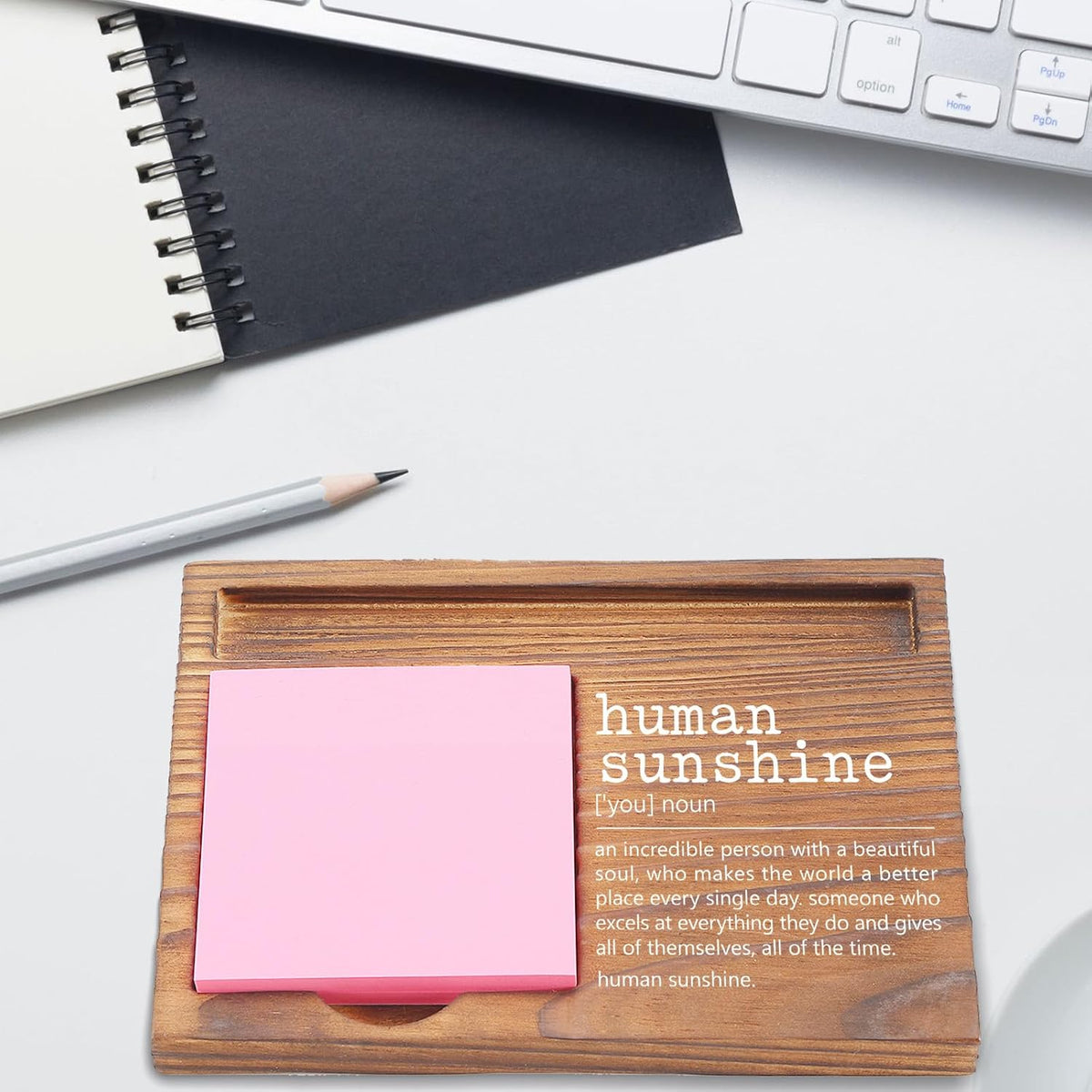 You Got This Sticky Note Holder, Inspirational Desk Organizer, Motivational Gift for Friends, Coworkers, Teachers, Self-Stick Note Pad Holders EDP126
