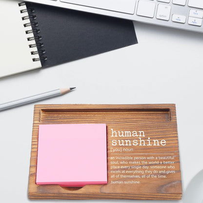 You Got This Sticky Note Holder, Inspirational Desk Organizer, Motivational Gift for Friends, Coworkers, Teachers, Self-Stick Note Pad Holders EDP126