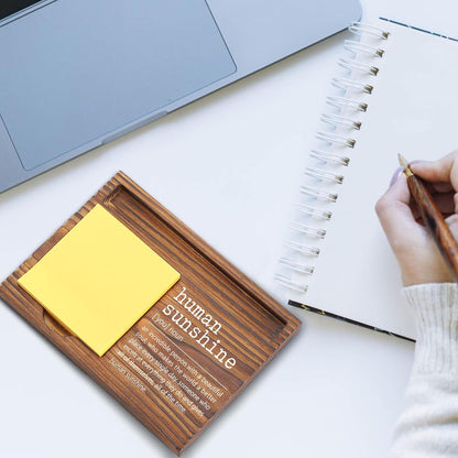 You Got This Sticky Note Holder, Inspirational Desk Organizer, Motivational Gift for Friends, Coworkers, Teachers, Self-Stick Note Pad Holders EDP126
