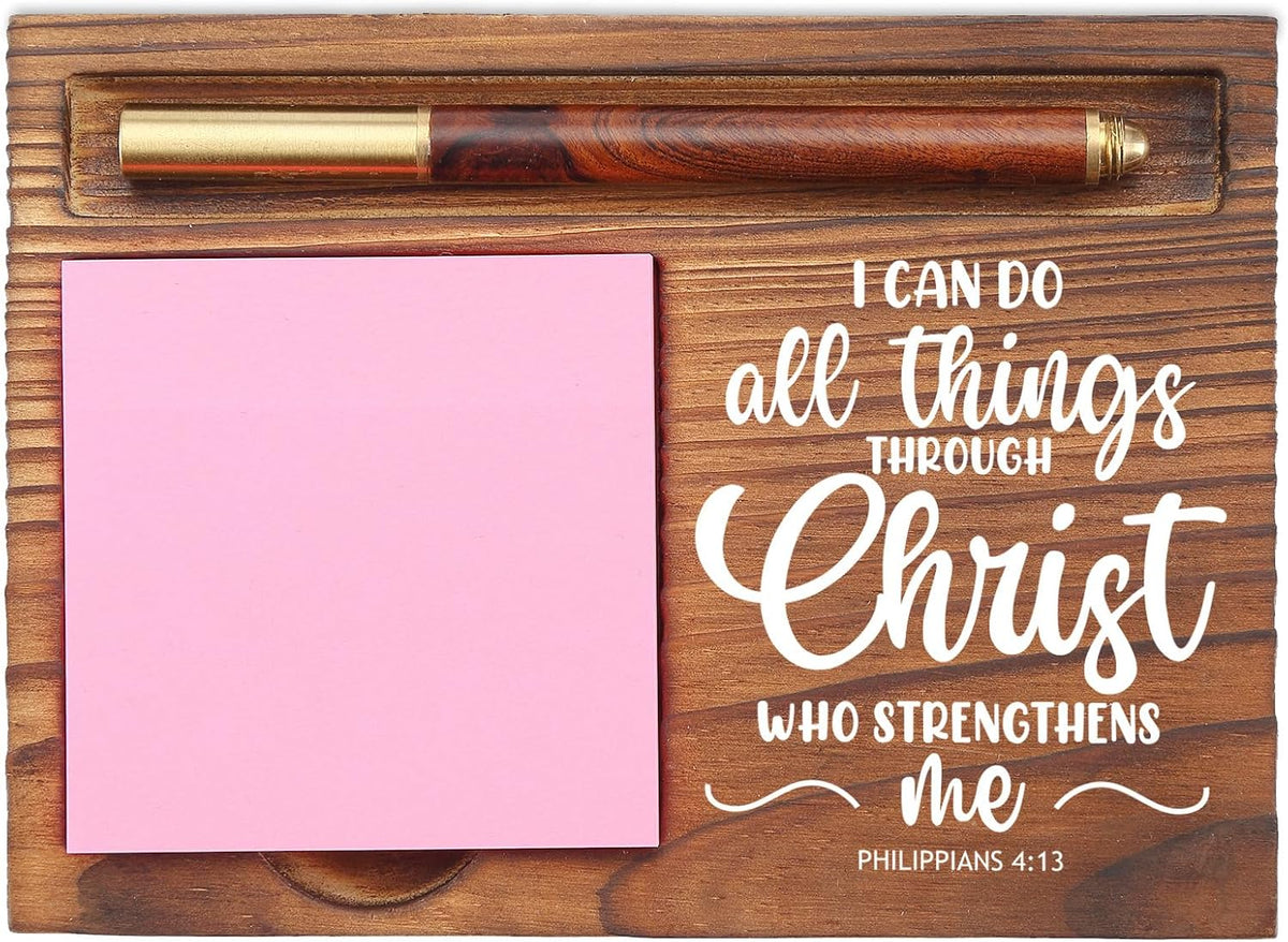 You Got This Sticky Note Holder, Inspirational Desk Organizer, Motivational Gift for Friends, Coworkers, Teachers, Self-Stick Note Pad Holders EDP126