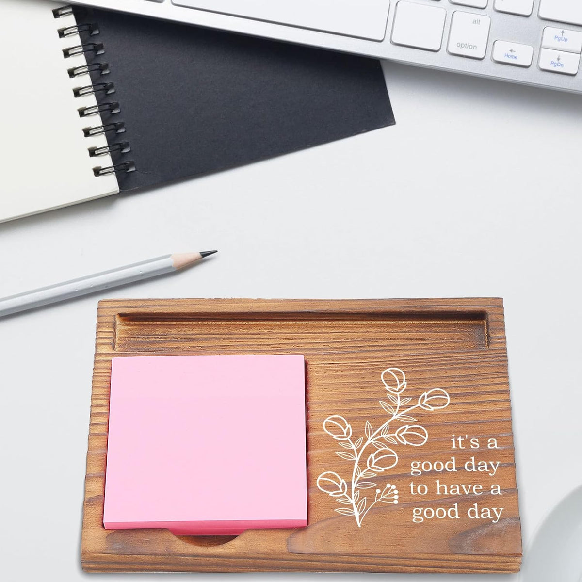 You Got This Sticky Note Holder, Inspirational Desk Organizer, Motivational Gift for Friends, Coworkers, Teachers, Self-Stick Note Pad Holders EDP126