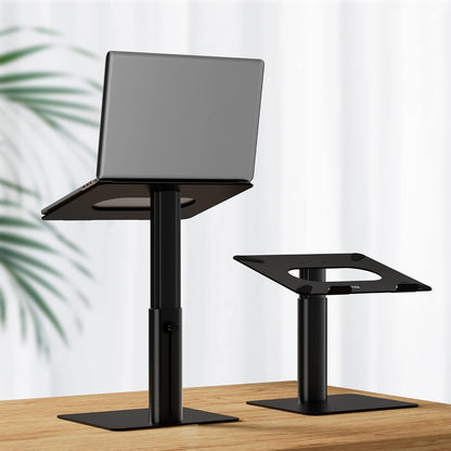 LSX6N Laptop Stand, Ergonomic Adjustable Notebook Riser, Computer Holder, Laptop Mount Compatible with 10-15.6" Laptops, Black