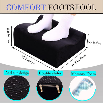 Work Foot Rest Under Desk,Comfort Foot Rest for Couch