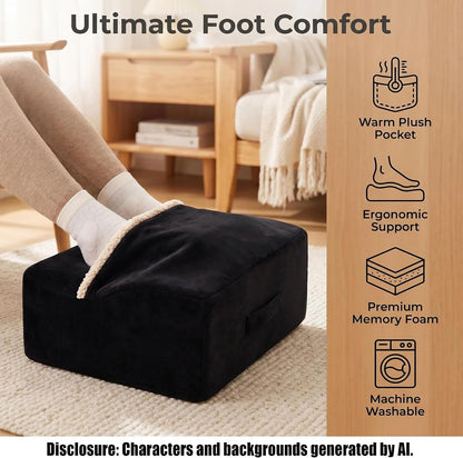 Work Foot Rest Under Desk,Comfort Foot Rest for Couch