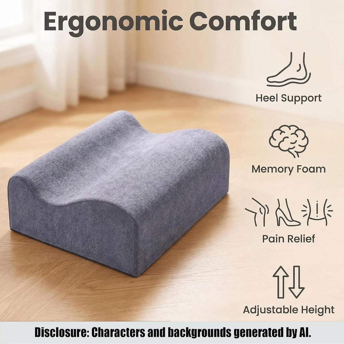Work Foot Rest Under Desk,Comfort Foot Rest for Couch