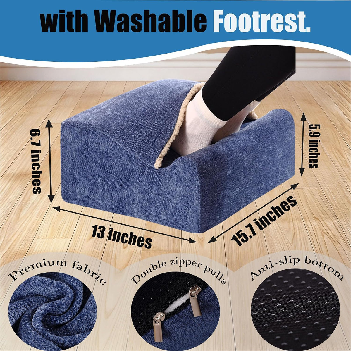 Work Foot Rest Under Desk,Comfort Foot Rest for Couch