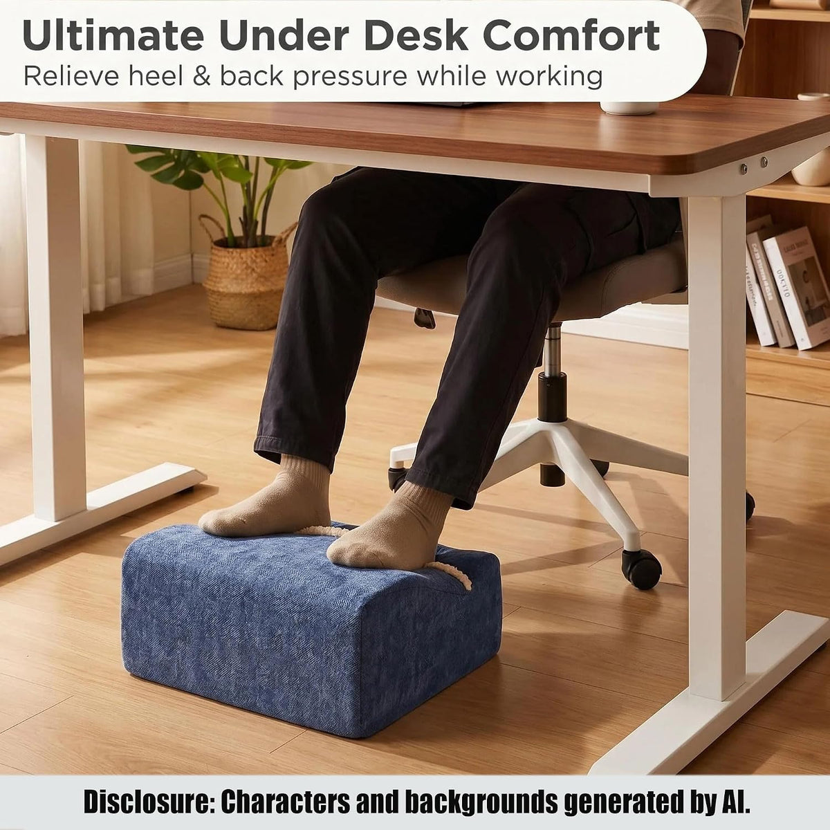 Work Foot Rest Under Desk,Comfort Foot Rest for Couch