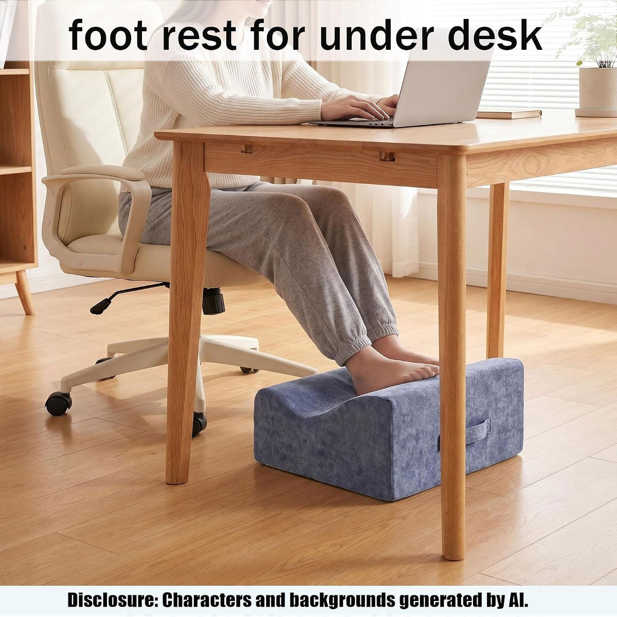 Work Foot Rest Under Desk,Comfort Foot Rest for Couch