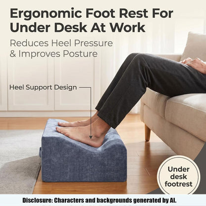 Work Foot Rest Under Desk,Comfort Foot Rest for Couch