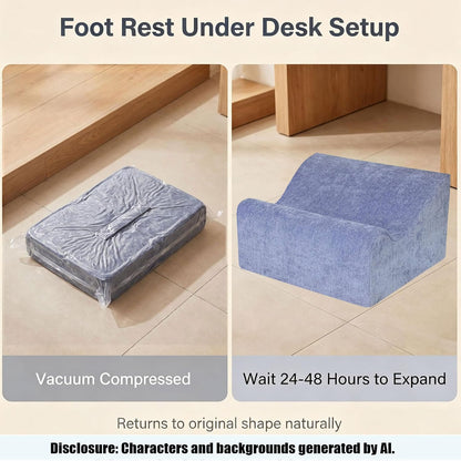 Work Foot Rest Under Desk,Comfort Foot Rest for Couch