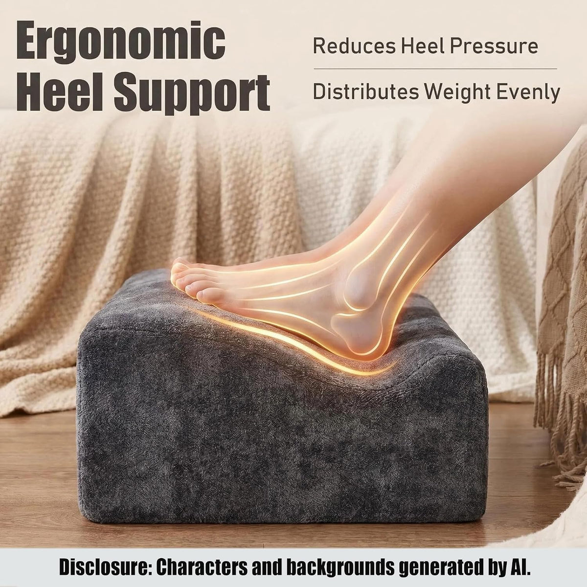 Work Foot Rest Under Desk,Comfort Foot Rest for Couch