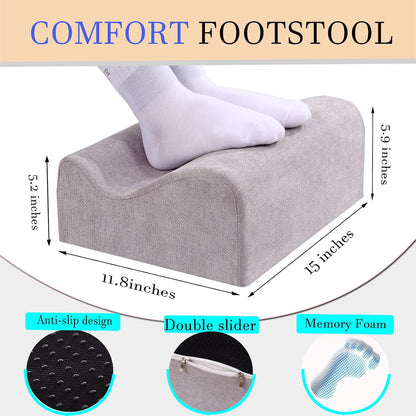 Work Foot Rest Under Desk,Comfort Foot Rest for Couch