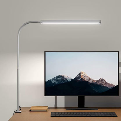Eye-Caring LED Desk Lamp Work Lamp Office Lamp with Side Clamp
