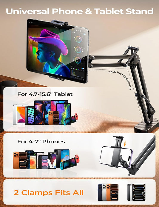 Tablet Stand iPad Holder Desk Mount, Kindle Accessories Tablet Holder