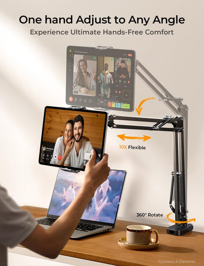 Tablet Stand iPad Holder Desk Mount, Kindle Accessories Tablet Holder
